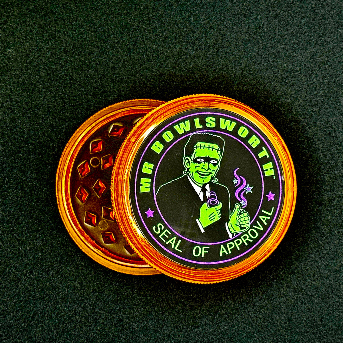 PIPEDREAM 'Frankenstoner' UV Reactive w/FREE Travel Grinder